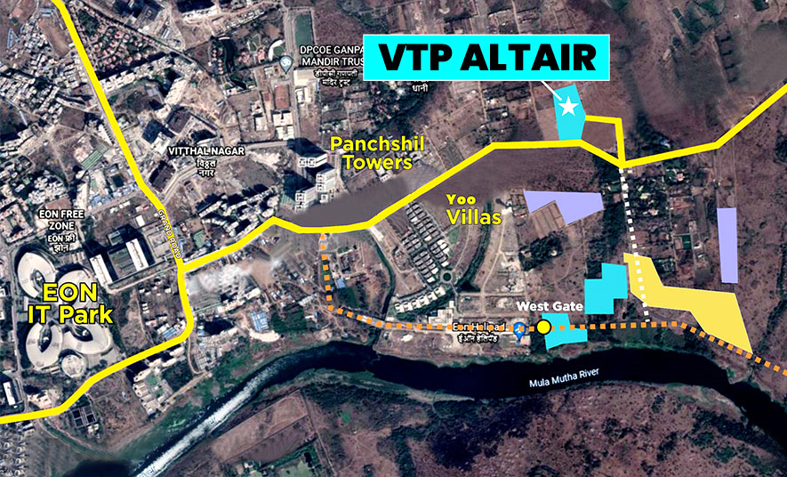 VTP Altair Location map